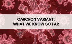 The Omicron Variant: What We Know So Far